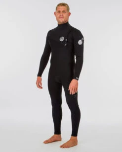 RIP CURL E BOMB 3/2 ZIP FREE FULLSUIT (WSM8RE)