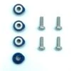Crazyfly Hexa Binding Screws And Washers - Blue (set Of 4) Discounts Apply ! -Roxy Store crazyfly hexa screws and washers blue 1