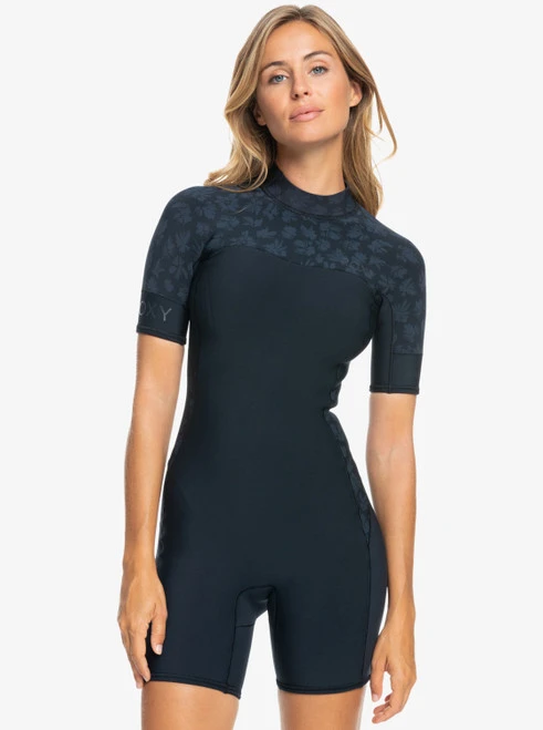 ROXY 2MM SWELL SERIES SHORT SLEEVE BACKZIP SPRING SUIT (ERJW503027) 3 ROXY 2MM SWELL SERIES SHORT SLEEVE BACKZIP SPRING SUIT (ERJW503027)