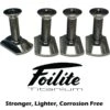 Foilite - M6 Titanium Hydrofoil Hardware Set - 4 Track Nuts And 4 M6 Screws Discounts Apply ! -Roxy Store foilite titanium m6 screw track nut set 1
