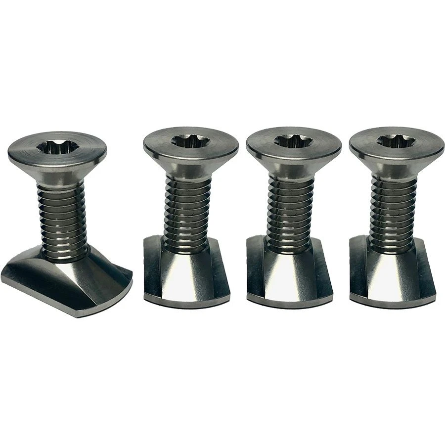 Foilite - M8 Titanium Hydrofoil Hardware Set - 4 Track Nuts And 4 M8 Screws Discounts Apply ! 4 Foilite - M8 Titanium Hydrofoil Hardware Set - 4 Track Nuts And 4 M8 Screws Discounts Apply ! - Image 2